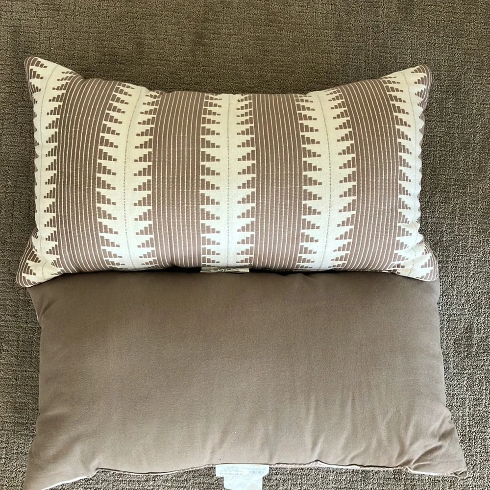 SALE! Set of 2 Patterned Long Throw Pillows